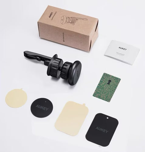 Supporto Auto Magnetico AUKEY – Aggancio alle Bocchette d'Aria