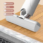 Mini Mop Portatile MU – Mocio Compatto Autostrizzante con Testina in Cotone per Superfici e Spazi Stretti