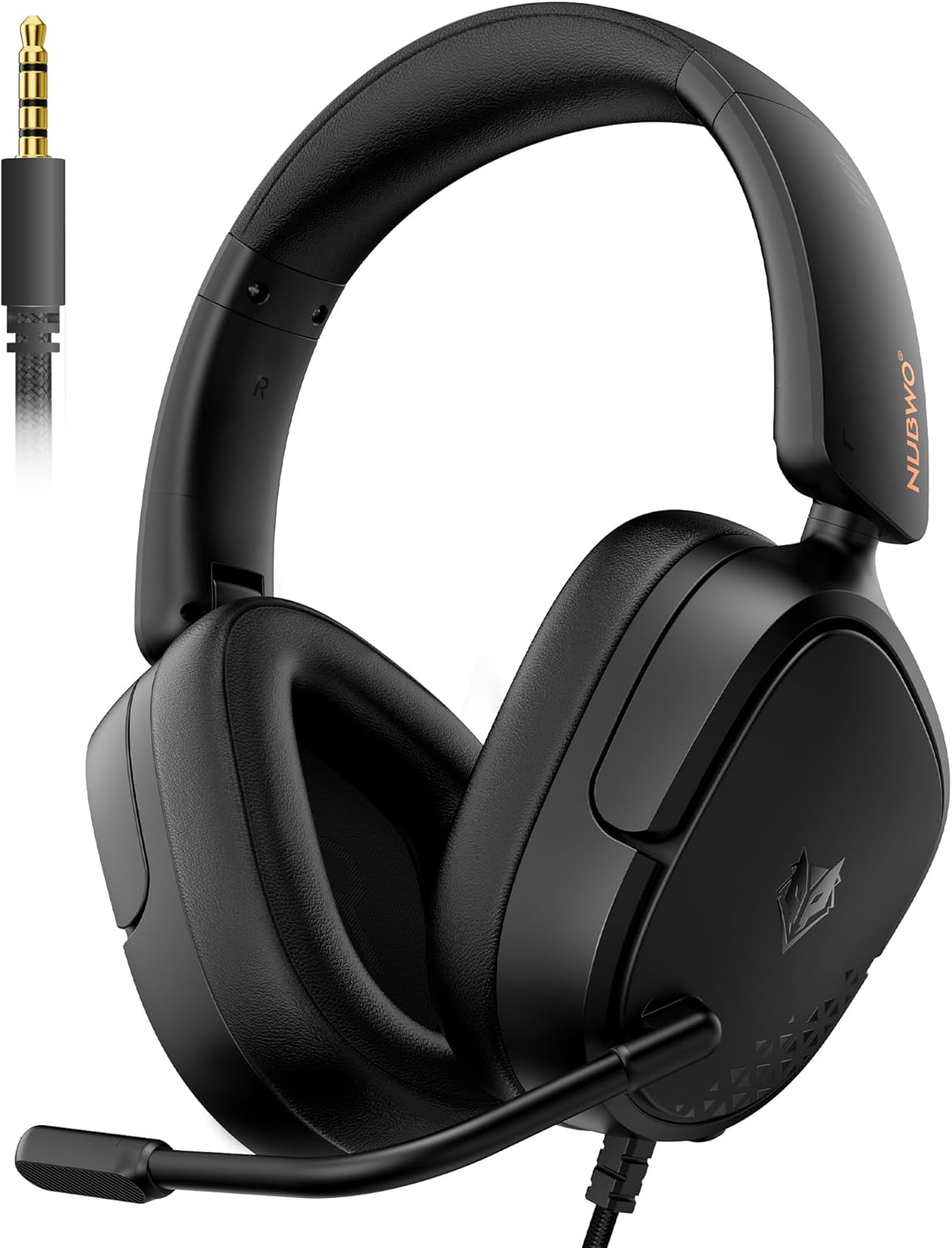 Cuffie Gaming NUBWO HG04L – Headset Professionale con Microfono, Audio Immersivo e Design Ergonomico – Nero