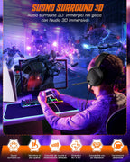 Auriculares Gaming NUBWO HG04L – Cascos profesionales con micrófono, audio inmersivo y diseño ergonómico – Negro