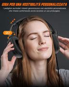 Auriculares Gaming NUBWO HG04L – Cascos profesionales con micrófono, audio inmersivo y diseño ergonómico – Negro