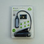 Lámpara de Lectura LED con Clip MULIN BL-LY-15 | Recargable USB, Cuello Flexible 360°, Teclas Táctiles y Batería Integrada | 1W 10 Lúmenes