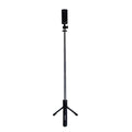 Wesdar K-3365I Selfie Stick Professionale – Asta Allungabile in Acciaio Inox con Telecomando Bluetooth Rimovibile e Funzione Treppiede