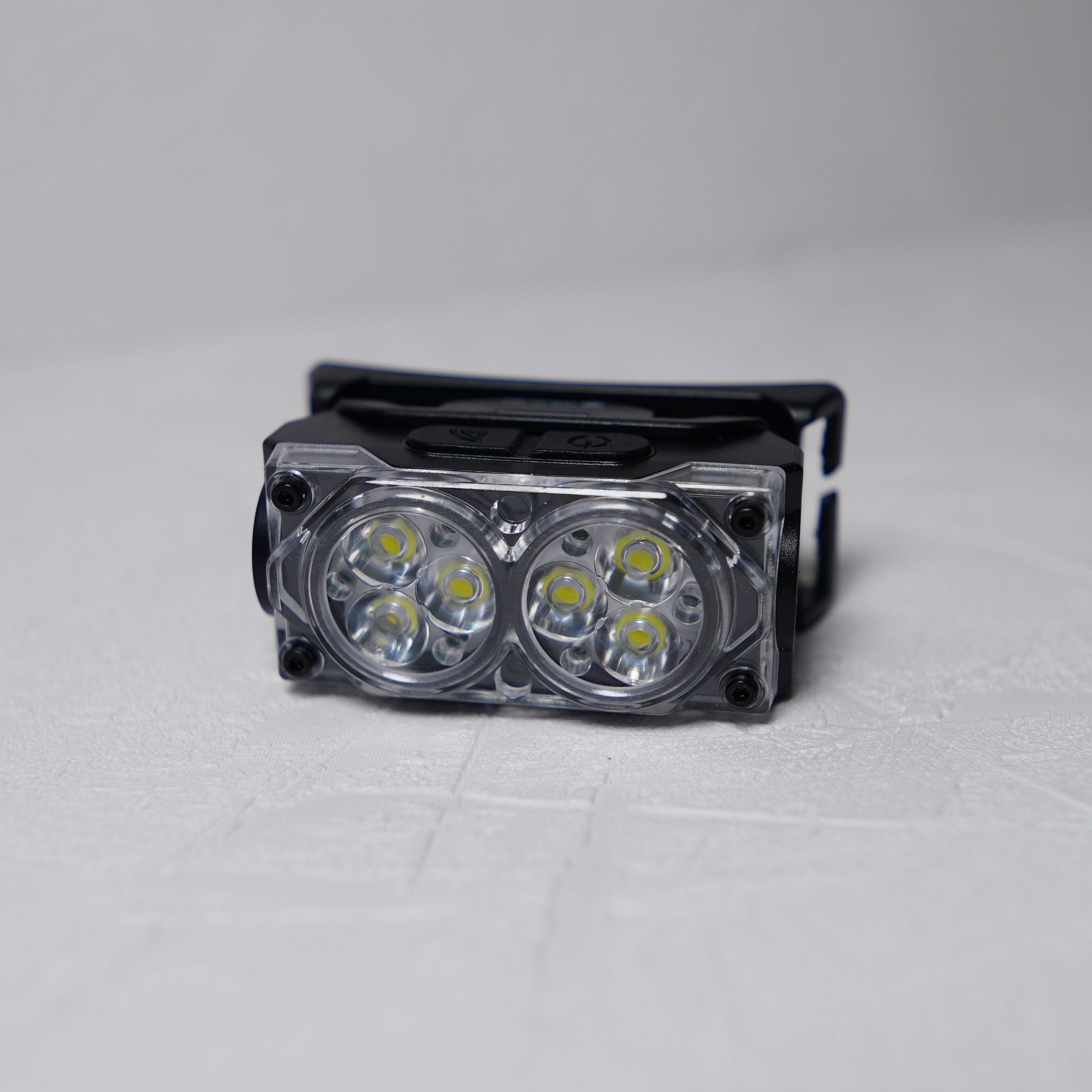 Lampada Frontale LED Ricaricabile con Sensore di Movimento e Magnete - 400 Lumen