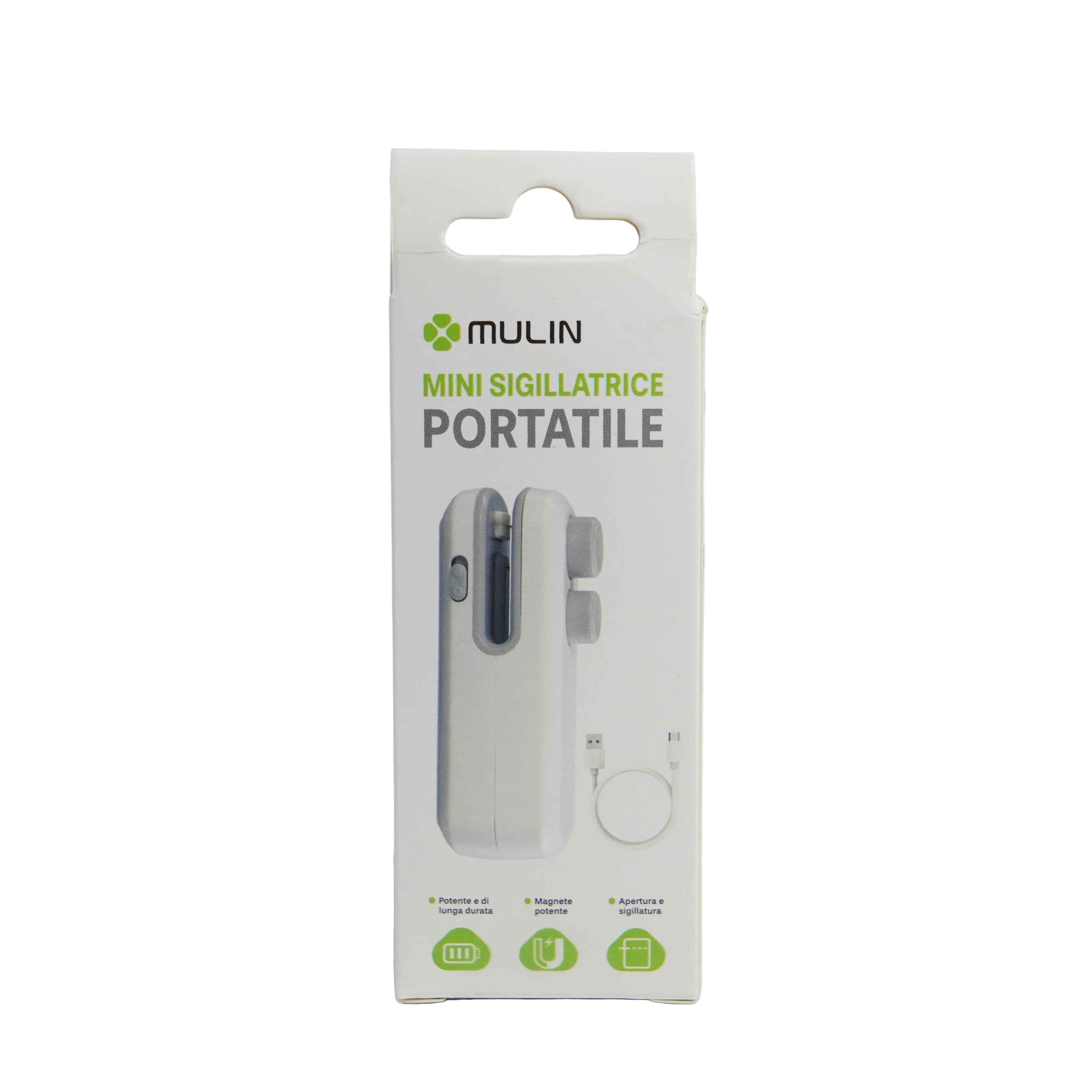 Miniselladora portátil para bolsas