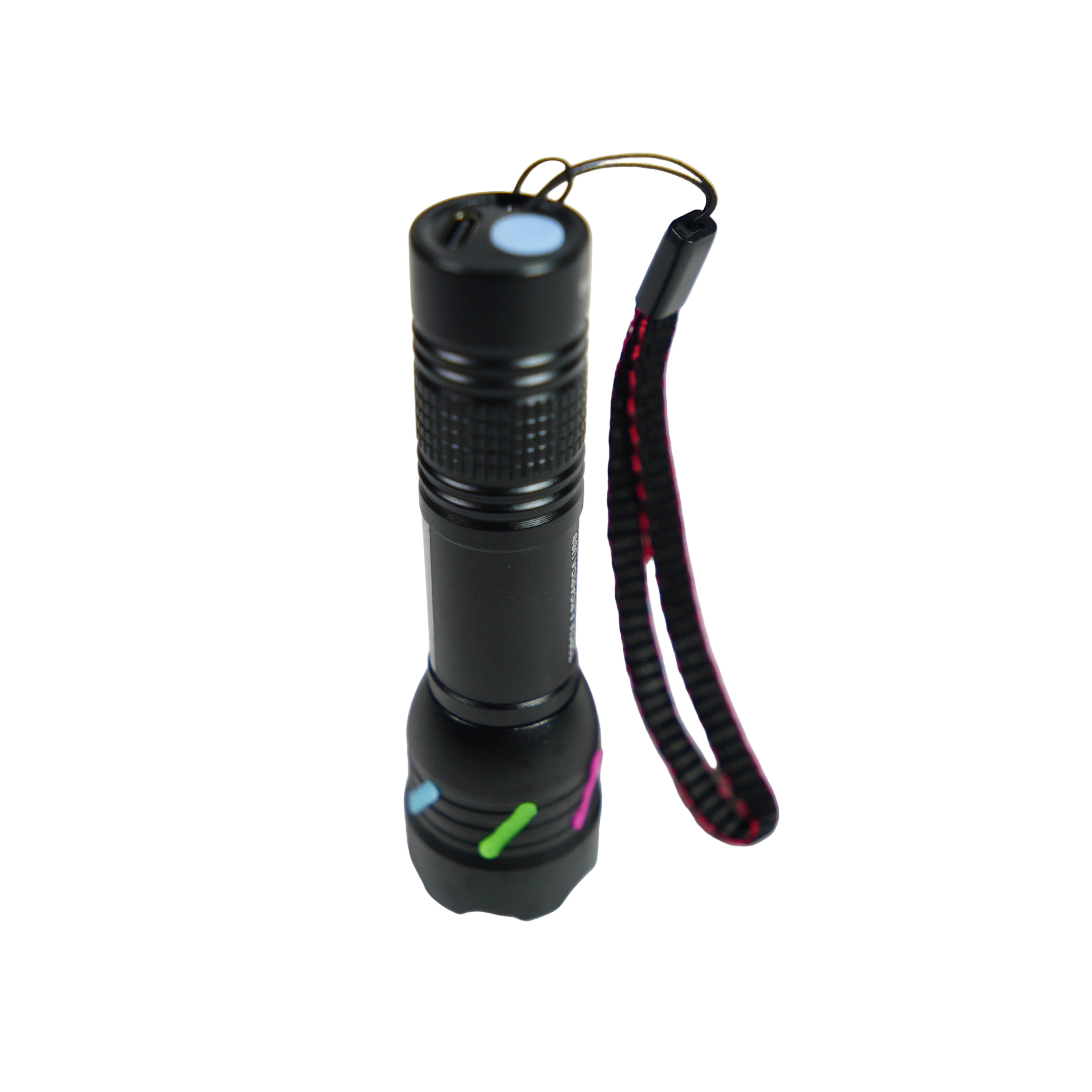 Mulin Torcia LED Ricaricabile USB - Zoom Telescopico, Luce Laterale COB, 400 mAh