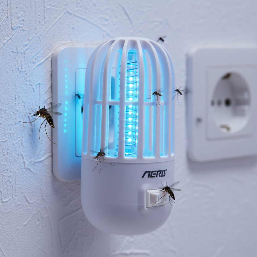 Lampada Antizanzare Elettrica AERB BZ002 - Killer LED UV 1200V