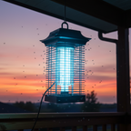 Aerb Lampada Antizanzare Professionale 18W – Zapper Elettrico 4000V con Luce UVA e Vassoio Estraibile per Interni ed Esterni