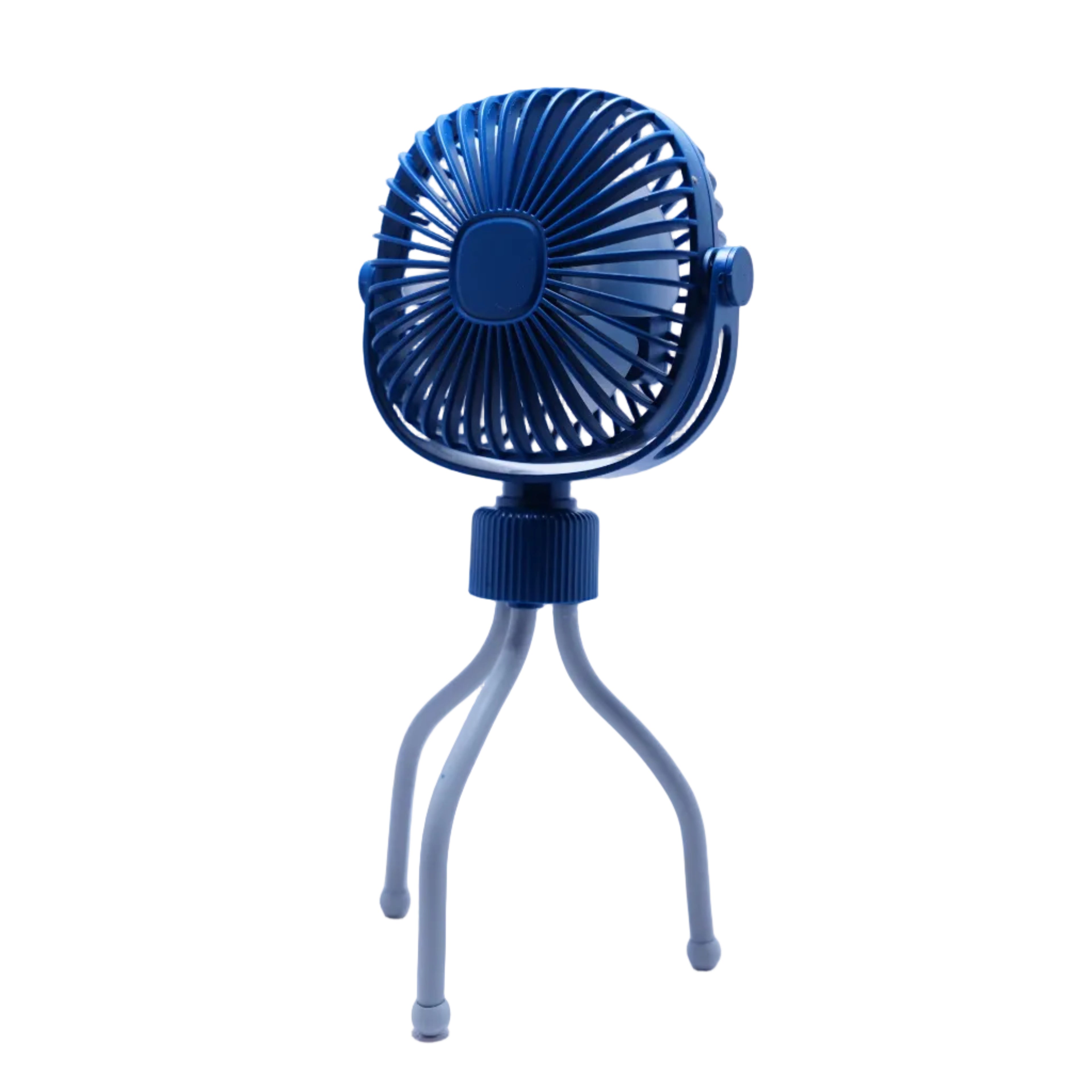 Ventilatore USB Portatile Regolabile con Illuminazione LED e Treppiede Flessibile