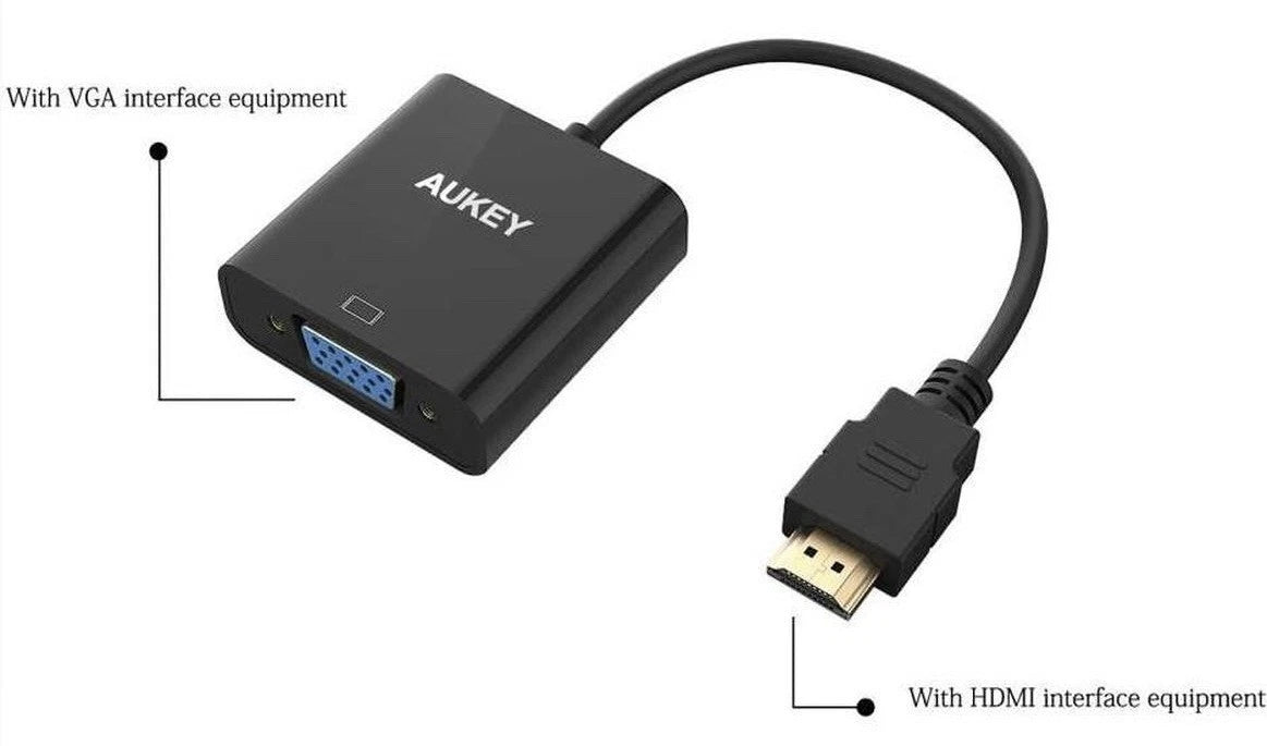 Adattatore AUKEY CB-V4 da HDMI a VGA – Collega il Nuovo al Classico